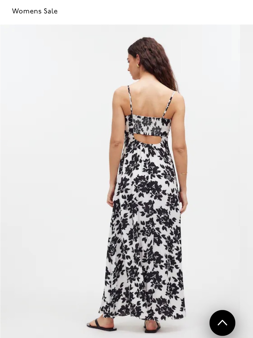 NWT Madewell Smocked Sleeveless Maxi Dress in Floral - Picture 2 of 5